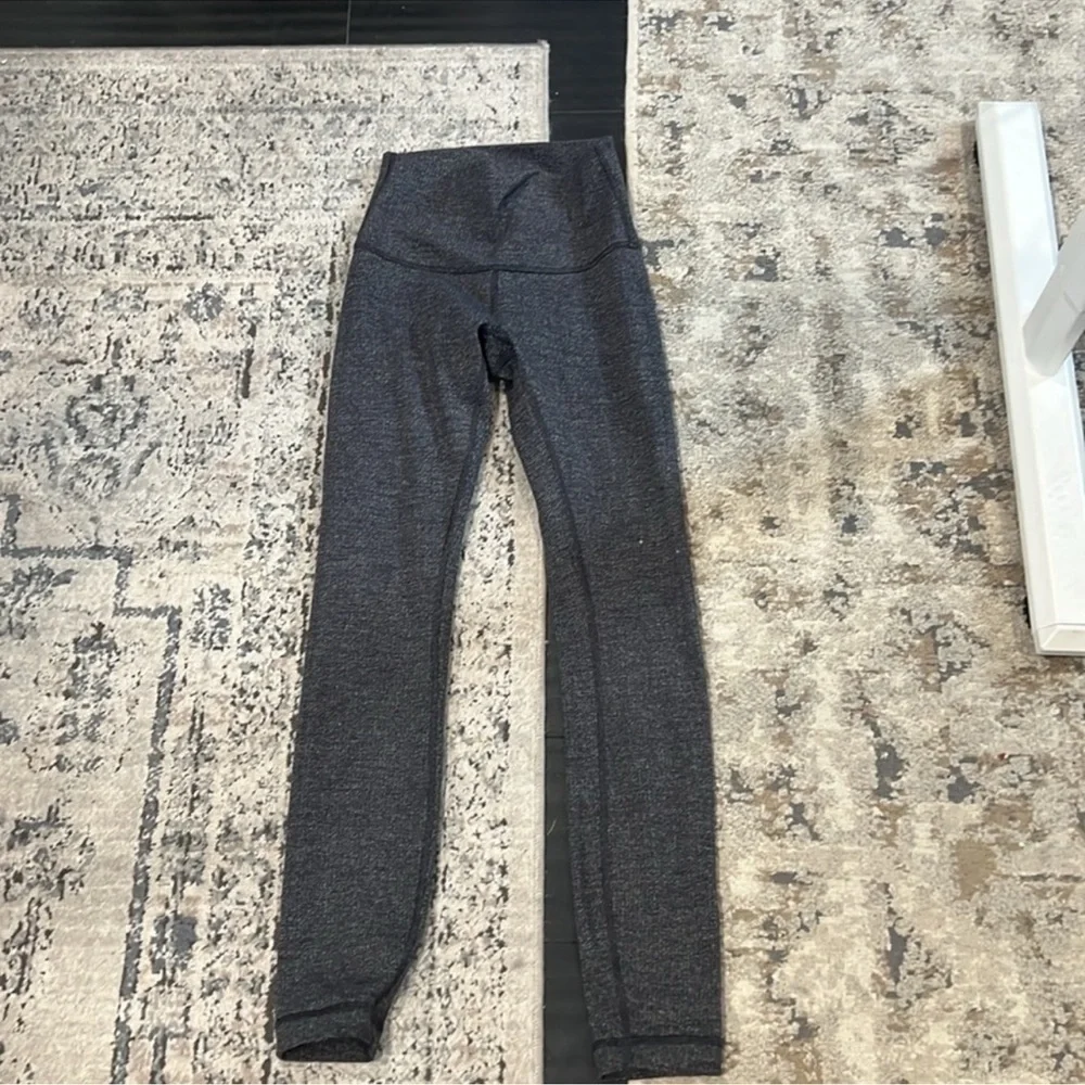 Lululemon Align High-Rise Leggings in Heathered Gray